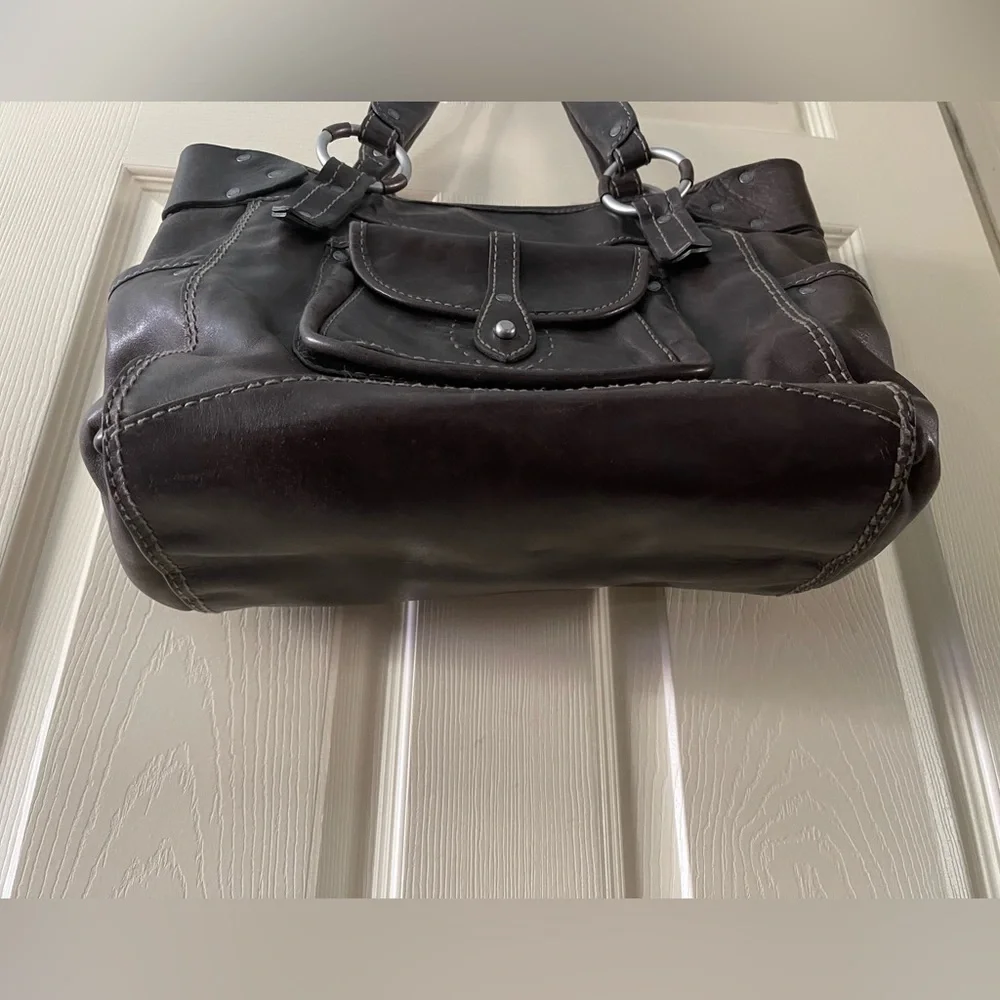 RUEHL No. 925 Brown Leather Purse - Picture 3 of 9